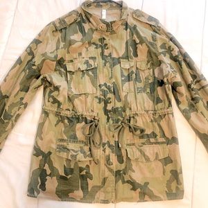 Camouflage utility jacket from Target